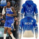 Milwaukee Bucks Special Blue Uniform Edition Hoodie