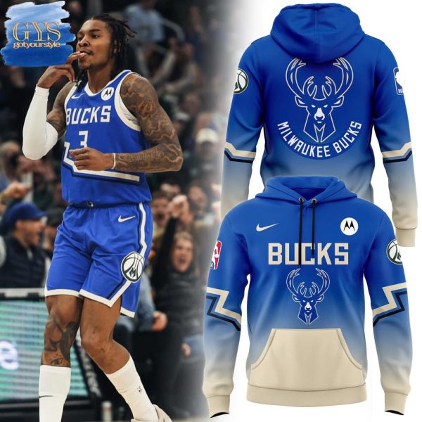 Milwaukee Bucks Special Blue Uniform Edition Hoodie