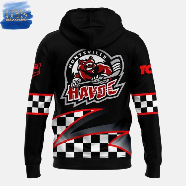 Huntsville Havoc Racing Night 2025 Limited Edition Hoodie - Image 3