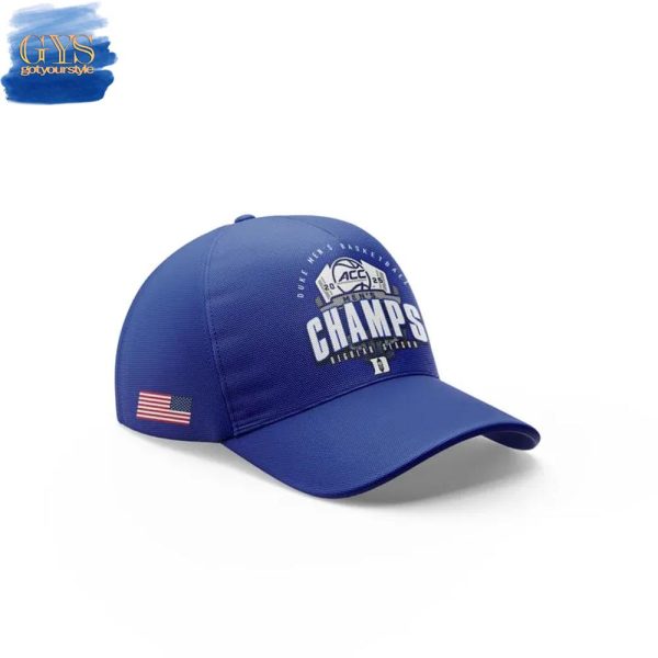 Duke Blue Devils Basketball 2025 ACC Regular Season Champions Hoodie - Image 2