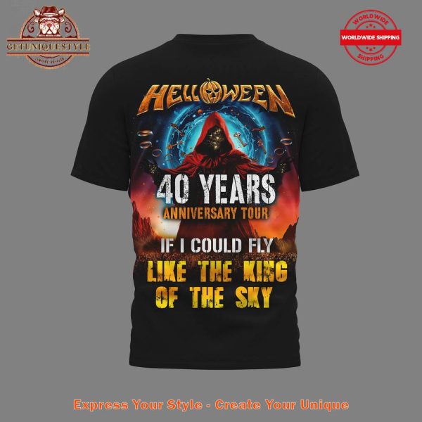 Helloween 40 Years Anniversary Tour Shirt - Image 3