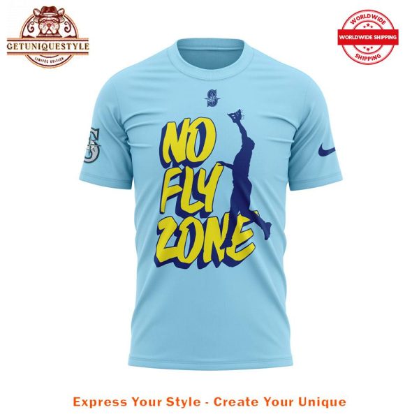 Seattle Mariners Julio Rodríguez No Fly Zone Shirt - Image 2