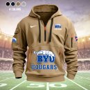 BYU Cougars Quarter Zip Hoodie Set