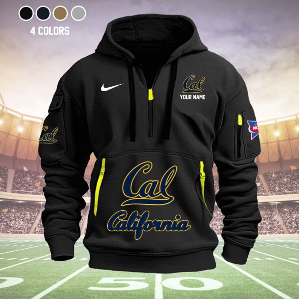 California Golden Bears Quarter Zip Hoodie Set