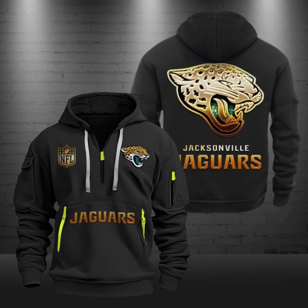 Cincinnati Bengals Golden Logo NFL Quarter Zip Hoodie - Image 2