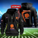Clemson Tigers Quarter Zip Hoodie Ver 28