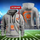 Clemson Tigers Quarter Zip Hoodie Ver 28