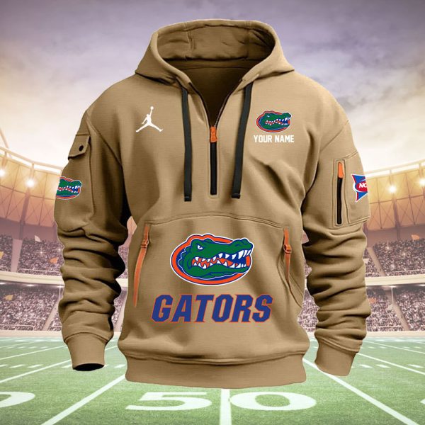 Florida Gators Quarter Zip Hoodie Ver 19 - Image 3