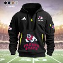 Fresno State Bulldogs Quarter Zip Hoodie
