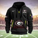 Georgia Bulldogs Quarter Zip Hoodie Ver 68