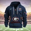 Georgia Bulldogs Quarter Zip Hoodie Ver 68