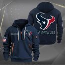 Houston Texans Logo NFL Quarter Zip Hoodie Ver 266