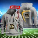 Iowa Hawkeyes Quarter Zip Hoodie Ver 48