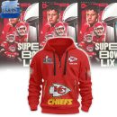 Kansas City Chiefs Super Bowl LIX Quarter Zip Hoodie