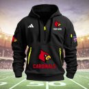 Louisville Cardinals Quarter Zip Hoodie