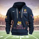 LSU TIGERS Quarter Zip Hoodie