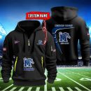 Memphis Tigers Quarter Zip Hoodie Ver 6