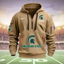 Michigan State Spartans Quarter Zip Hoodie Ver 42
