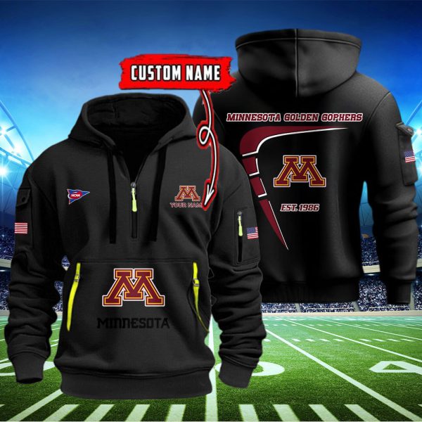 Minnesota Golden Gophers Quarter Zip Hoodie