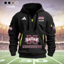 Mississippi State Bulldog Quarter Zip Hoodie Set