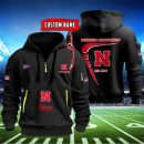 Nebraska Cornhuskers Quarter Zip Hoodie Ver 46