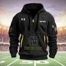 Notre Dame Fighting Irish Quarter Zip Hoodie Ver 25