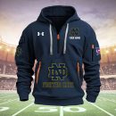 Notre Dame Fighting Irish Quarter Zip Hoodie Ver 25