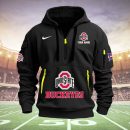 Ohio State Buckeyes Quarter Zip Hoodie Ver 51