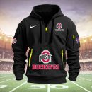Ohio State Buckeyes Quarter Zip Hoodie Ver 51
