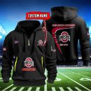 Ohio State Buckeyes Quarter Zip Hoodie Ver 67