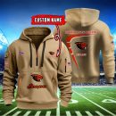 Oregon State Beavers Quarter Zip Hoodie Ver 33