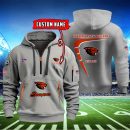 Oregon State Beavers Quarter Zip Hoodie Ver 33