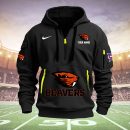 Oregon State Beavers Quarter Zip Hoodie Ver 52
