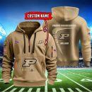 Purdue Boilermakers Quarter Zip Hoodie Ver 56