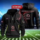 South Carolina Gamecocks Quarter Zip Hoodie Ver 11