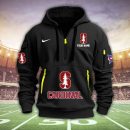 Stanford Cardinal Quarter Zip Hoodie Set