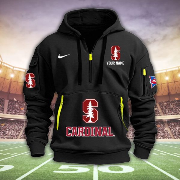 Stanford Cardinal Quarter Zip Hoodie Set - Image 2