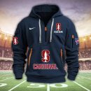 Stanford Cardinal Quarter Zip Hoodie Set