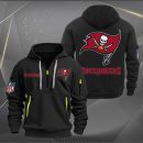 Tampa Bay Buccaneers Logo NFL Quarter Zip Hoodie Ver 275
