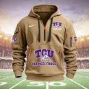 TCU Horned Frogs Quarter Zip Hoodie Ver 36