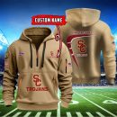 USC Trojans Quarter Zip Hoodie Ver 8