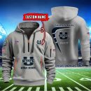 Utah State Aggies Quarter Zip Hoodie Ver 16