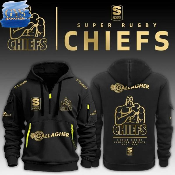 Chiefs Super Rugby Pacific Quarter Zip Hoodie