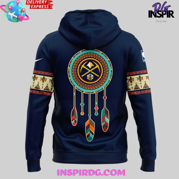 Denver Nuggets Native American Heritage Special Hoodie - Image 3