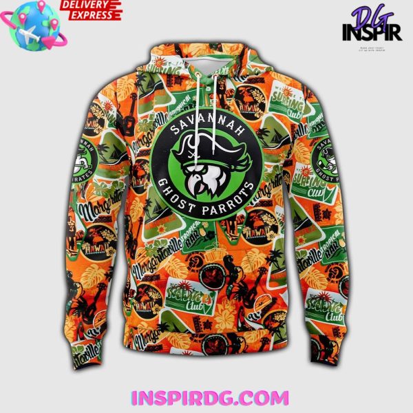 Savannah Ghost Pirates Margaritaville 2025 Hoodie - Image 2