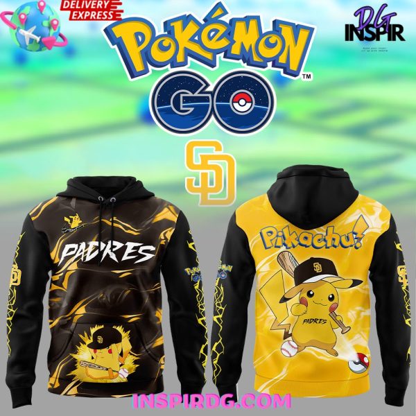 San Diego Padres Pokémon GO Special Hoodie
