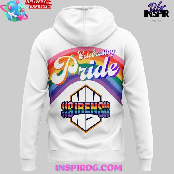 New York Sirens Celebrating Pride 2025 Hoodie - Image 3