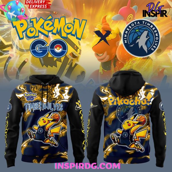 Minnesota Timberwolves Pokémon GO Special Hoodie