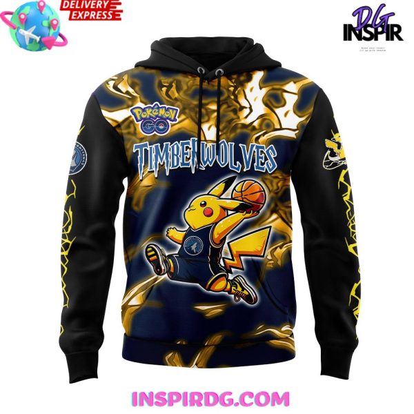 Minnesota Timberwolves Pokémon GO Special Hoodie - Image 2
