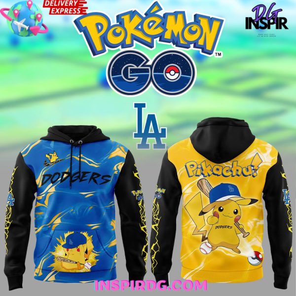 Los Angeles Dodgers Pokémon GO Special Hoodie